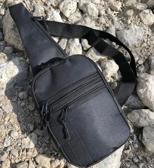 Чоловіча тактична сумка / Мужская тактическая — з кобурою, Cordura,