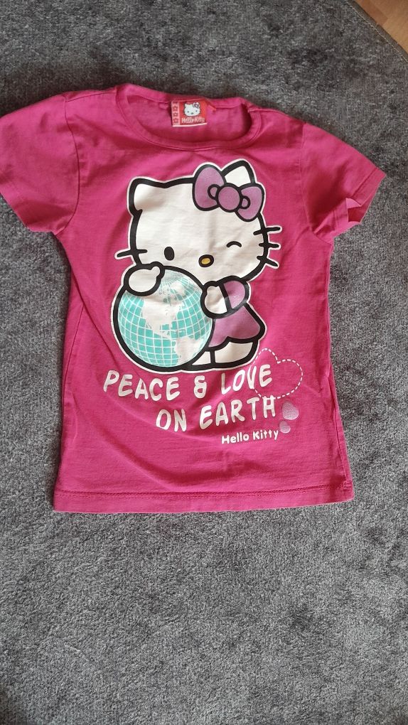 T-shirt koszulka 110 Hello Kitty
