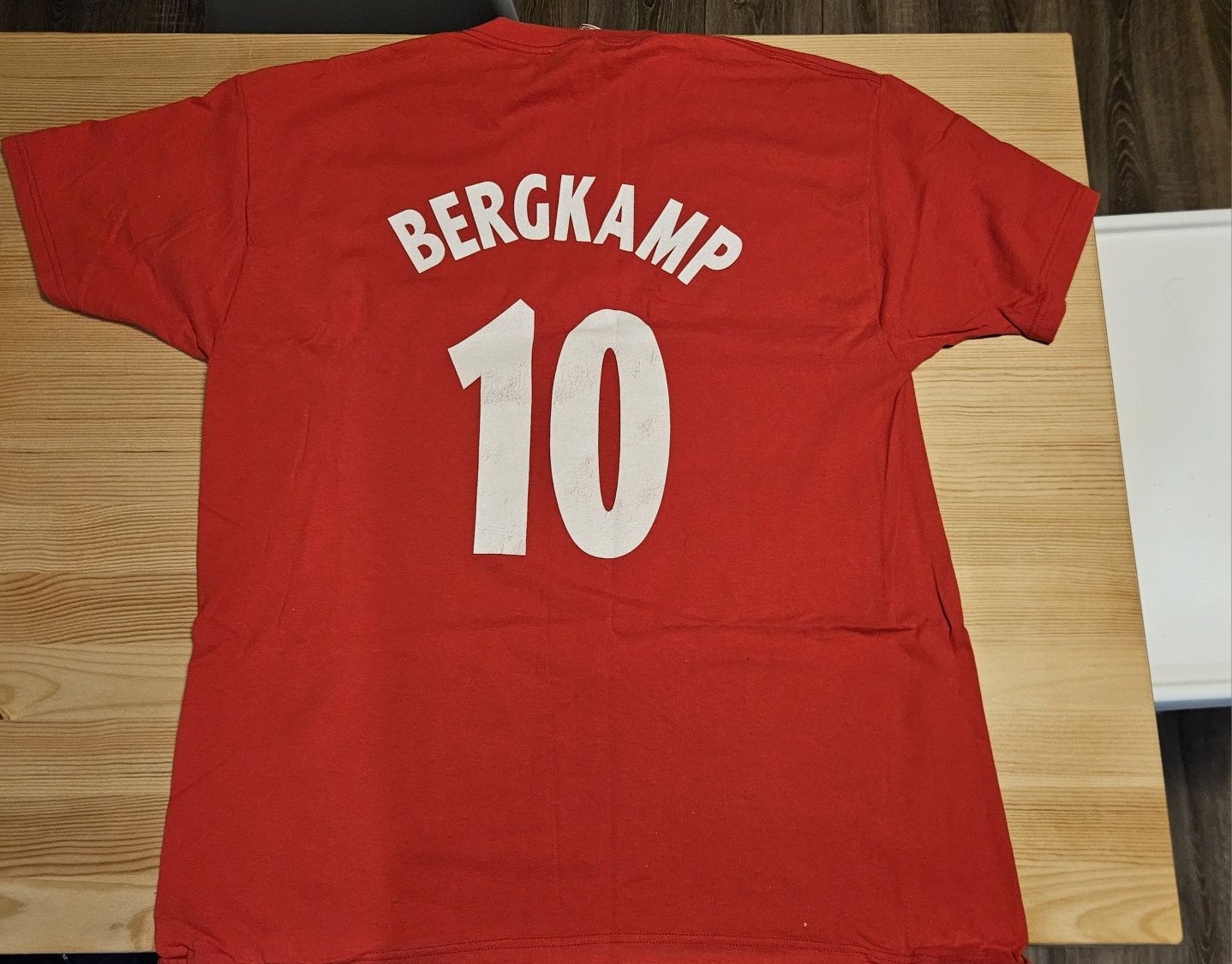 Arsenal koszulka Dennis Bergkamp kolekcjonerska