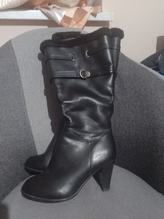 Kozaki zimowe damskie