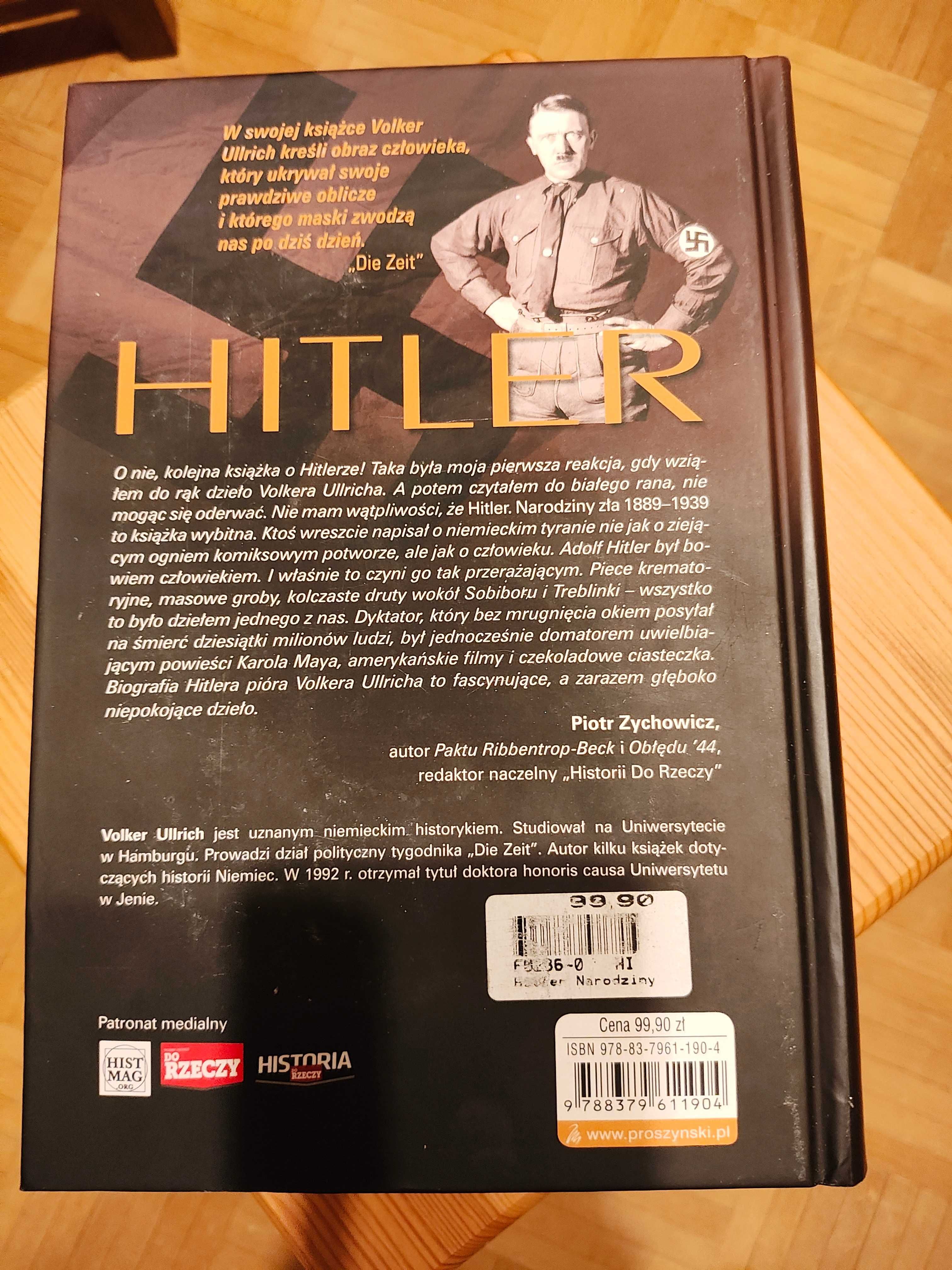 książka "Hitler Narodziny Zła" autor Volker Ullrich