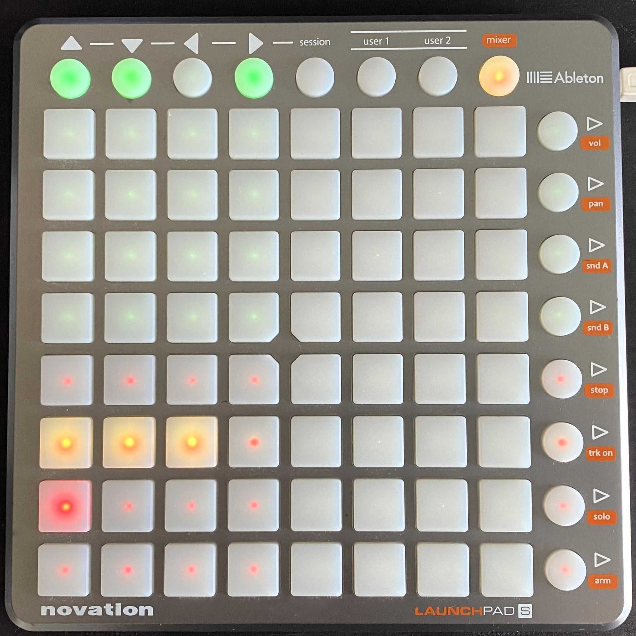 Novation Launchpad S - kontroler MIDI, pady, studio, Ableton Live