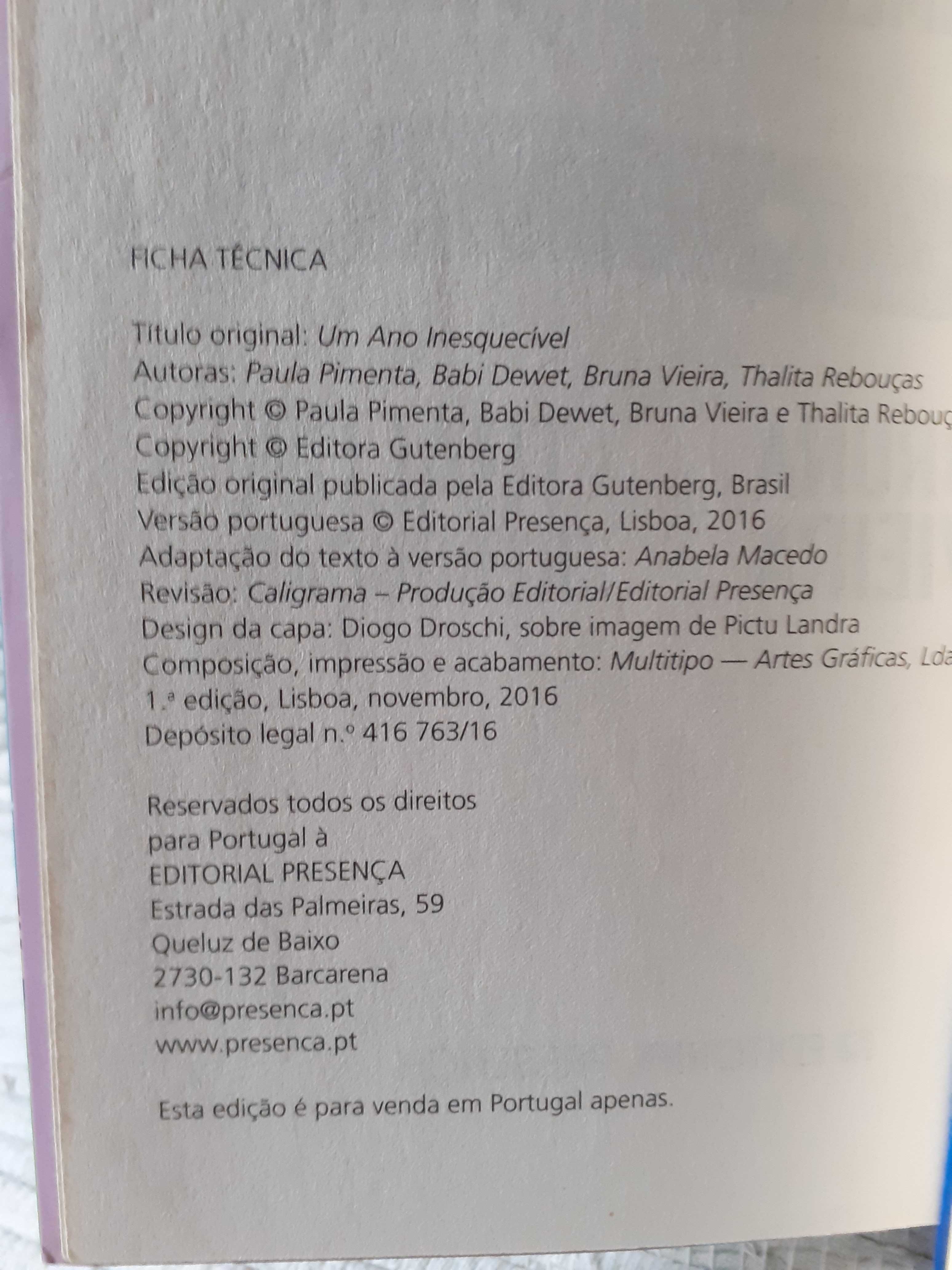 Um ano inesquecivel