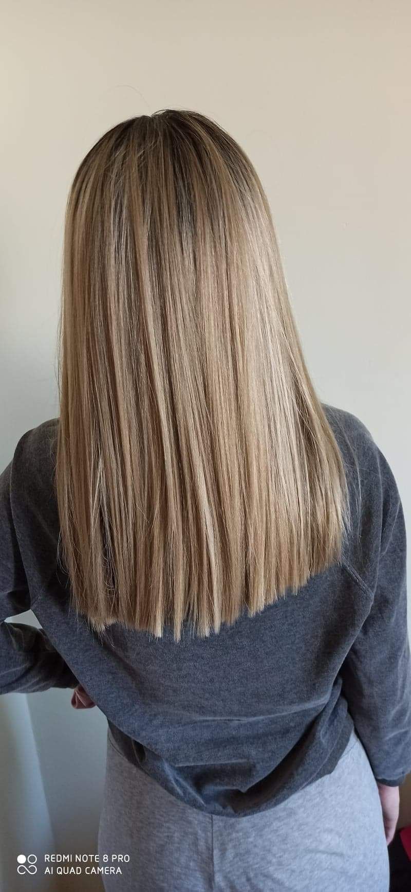Peruka lace front blond