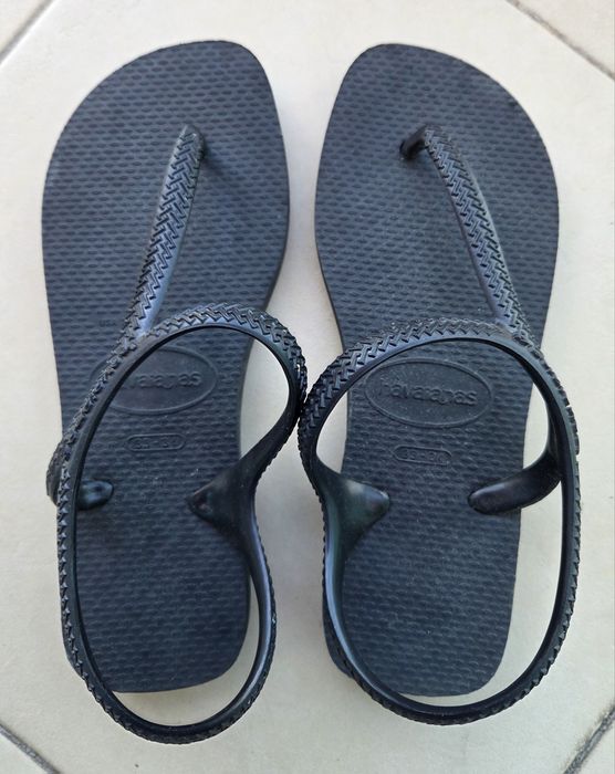 Sandálias pretas Havaianas