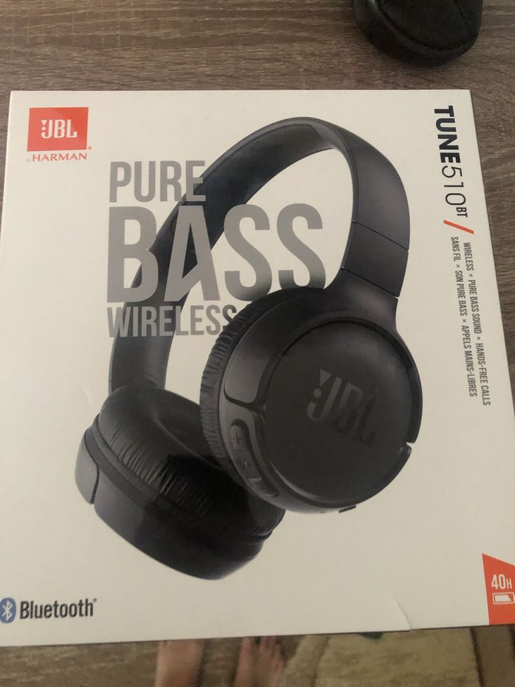 Наушники JBL TUNE 510 BT Black