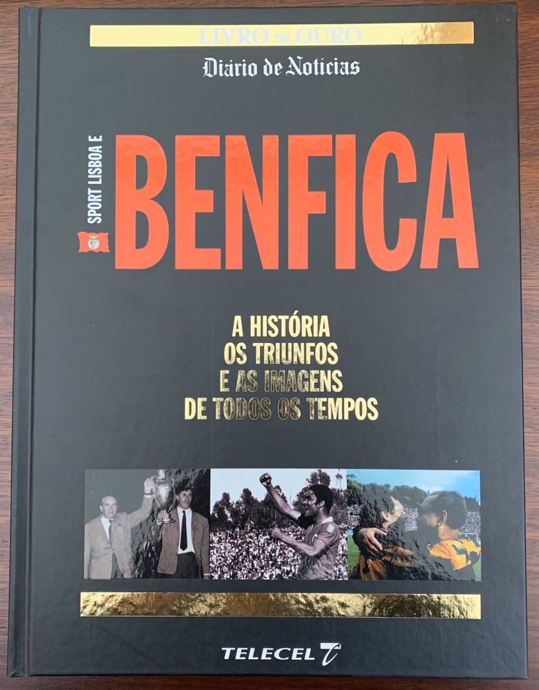 Coleção Livros de Ouro Benfica Sporting Porto