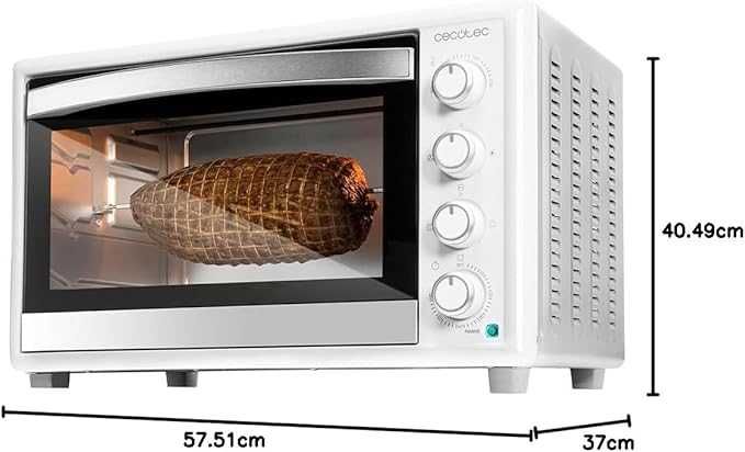 Piekarnik konwekcyjny grill elektryczny 46 litrów, 2000W, do 230stopni