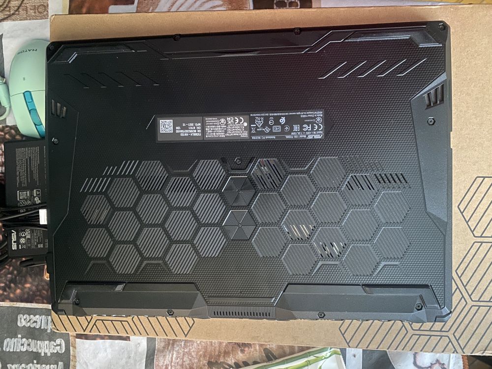 Ноутбук ASUS TUF Gaming F15 FX506 + Мышка HATOR