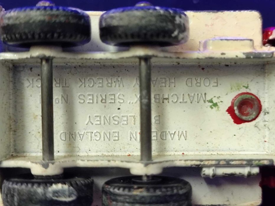 Antigo Camiao Matchbox 1968  Lesney No.71-C, Ford Heavy Wreck Truck