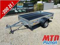 Neptun 236x129x30 cm DMC 750 kg N7-236 PTW LEKKA PRZYCZEPA IDEALNA POD DOM I DZIAŁKE GN126 | RATY | LEASING | DOSTAWA |  Przyczepka uchylna Neptun 236x125x30 cm z DMC 750 kg polski producent!