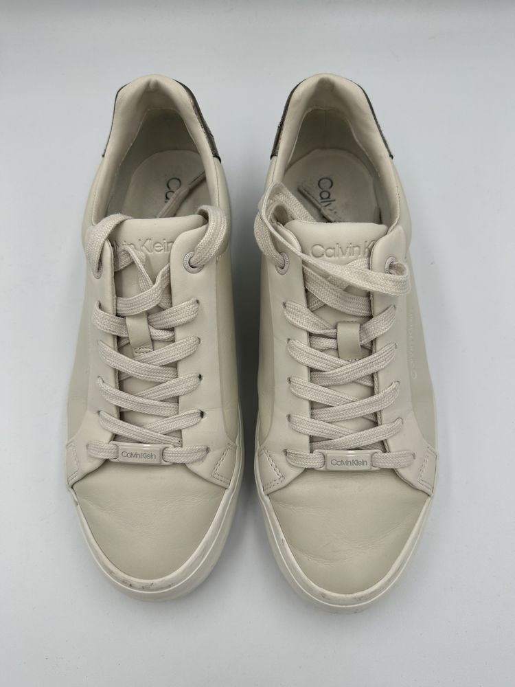 Sneakersy Skórzane Calvin Klein 39