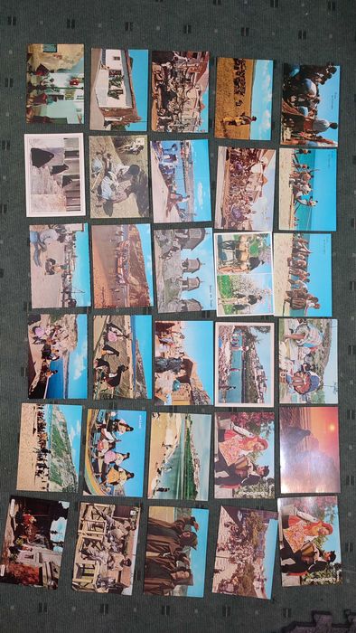 41 Postais Portugueses Costumes e Tradições - Não Circulados