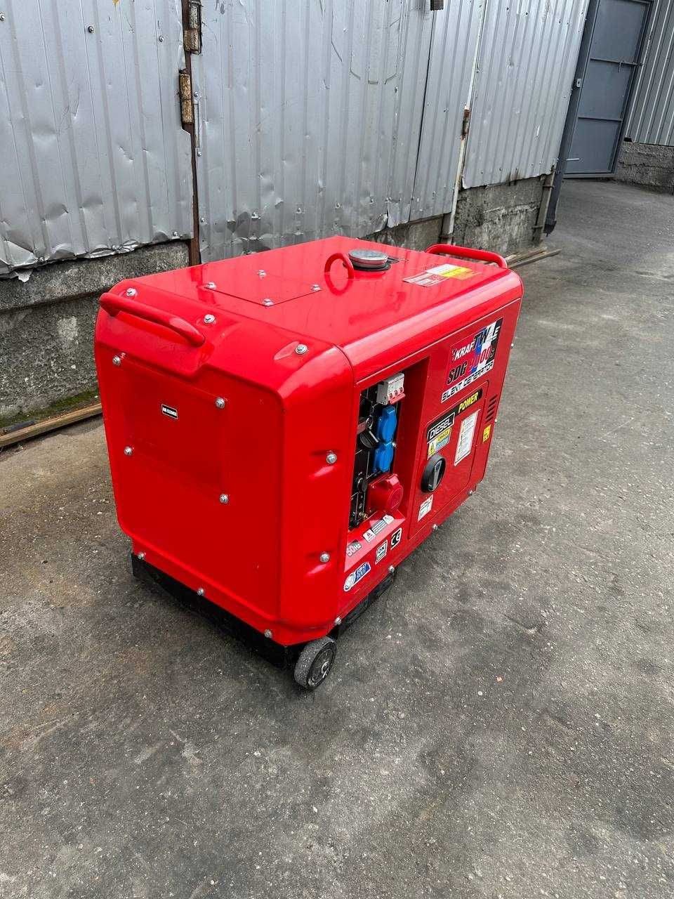 Дизель генератор 9,5 kVa KrafTWele, SDG9000S 3F