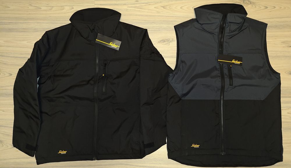 L Zestaw jesień-zima Snickers AlleoundWord bezrękawnik +kurtka RipStop