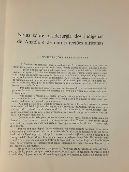 Camponeses da Madeira / Siderurgia dos Indígenas de Angola