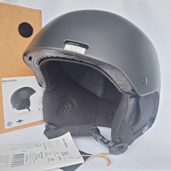 Kask narciarski Salomon Brigade Black L 59-62cm