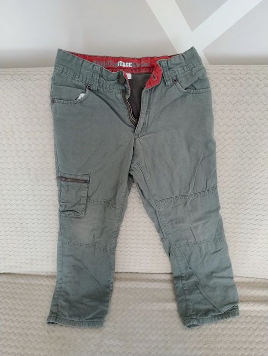 Spodnie dla chłopaka 128 stan bdb dużo kieszeni