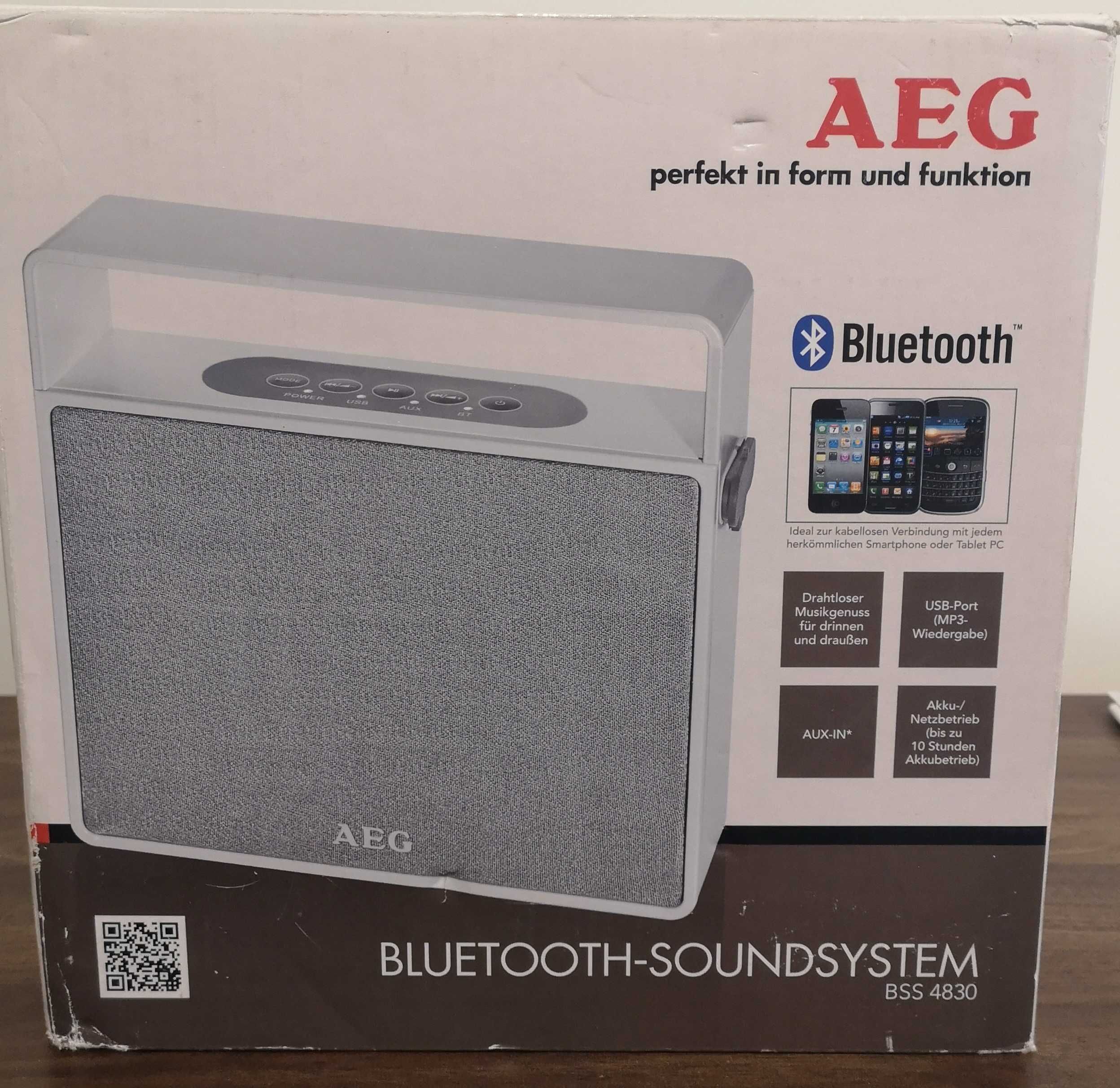 głośnik bluetooth AEG