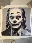 Joker surprise - wydruk na papierze Edyta Grzyb 100x100cm