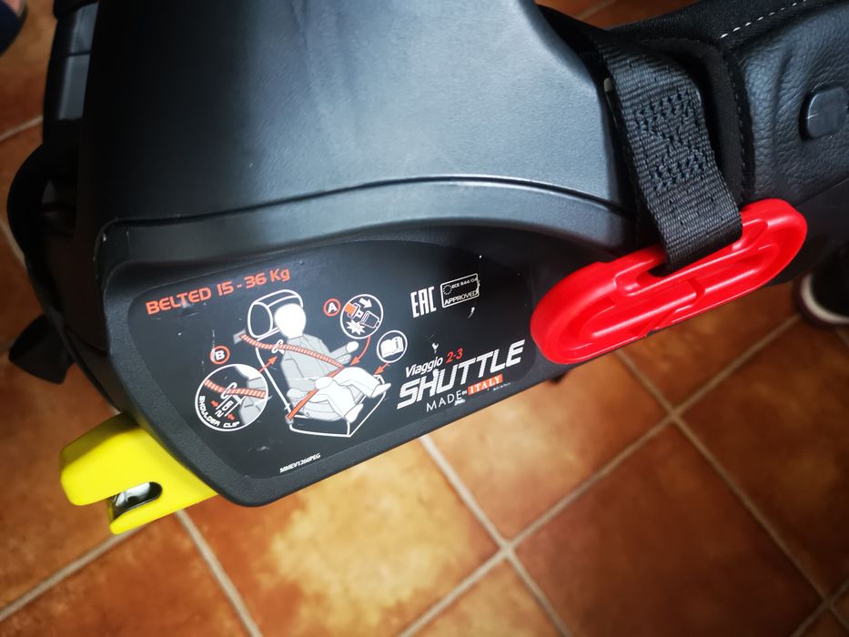 Дитяче автокрісло Peg-Perego Viaggio Shuttle бустер Isofix