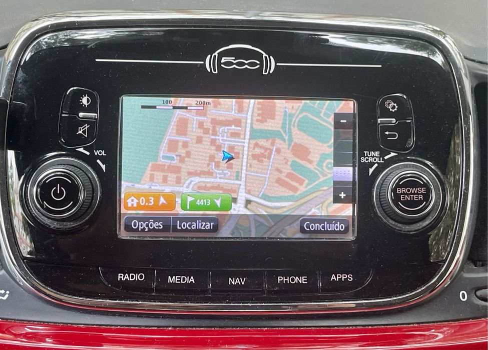 FIAT 500C, modelo 2016, 1.2 69CV