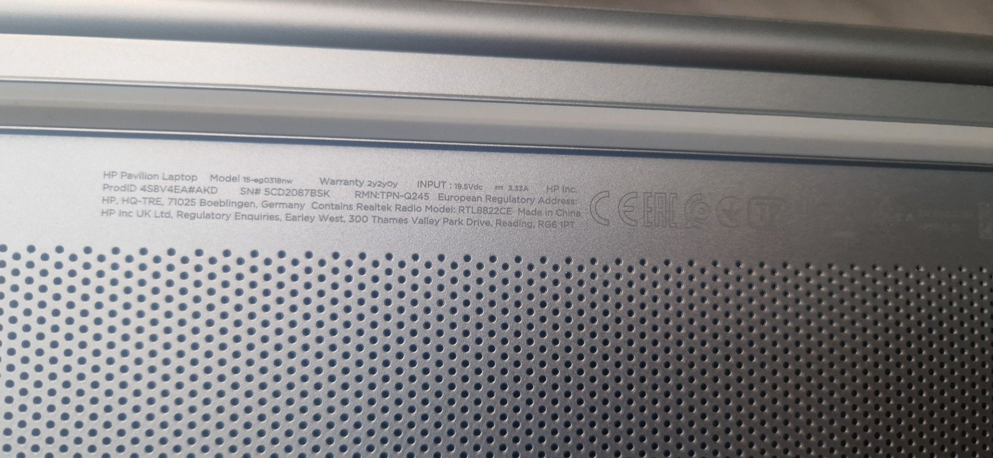 Laptop Hp Pawilon 15
