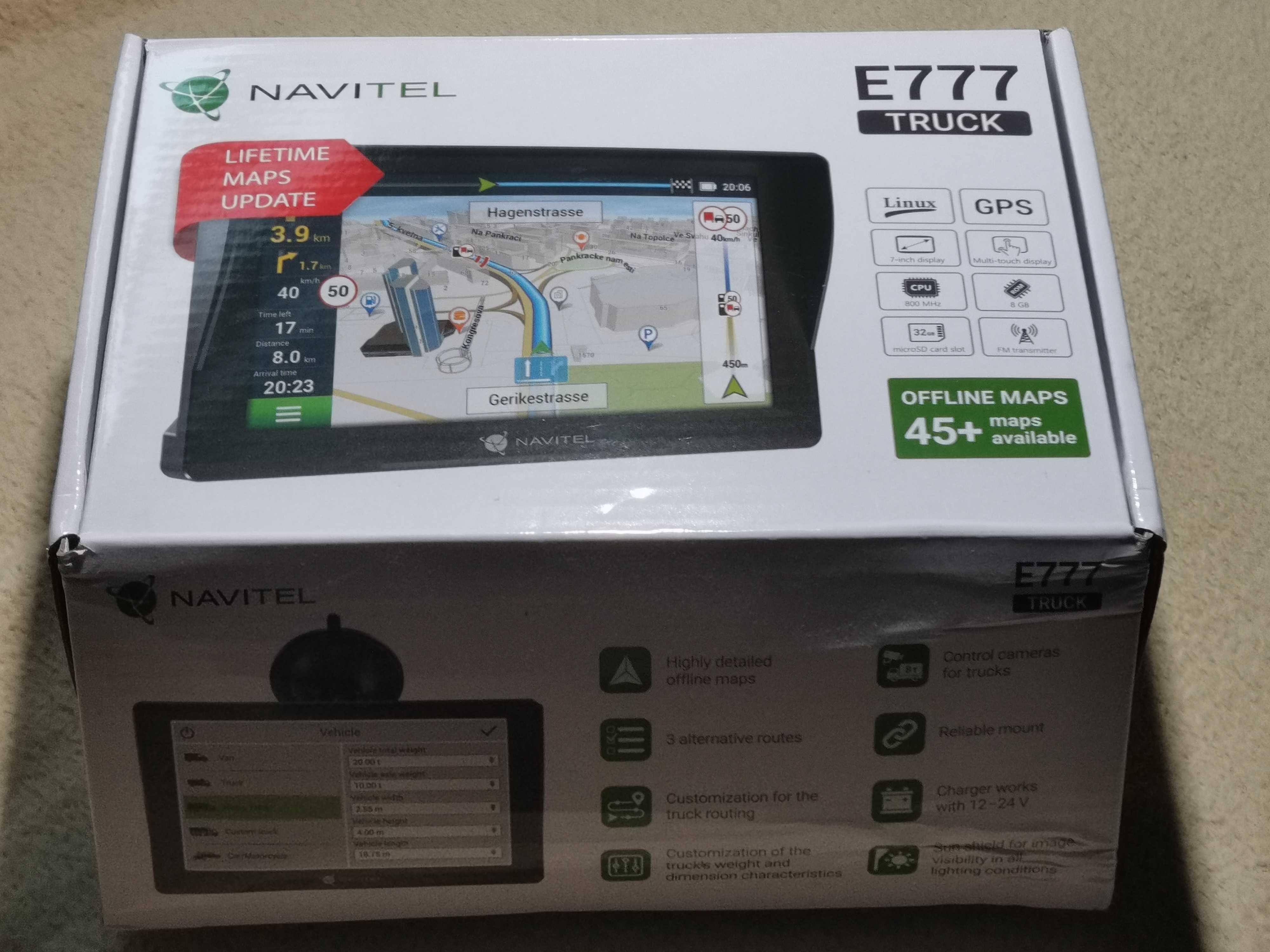 Nawigacja NAVITEL E777 TRUCK