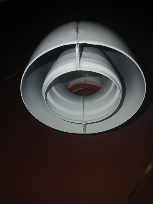 Коаксіальное коліно 60/100 90 градусів