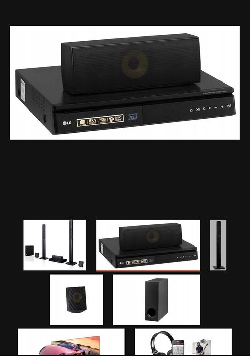 Kino Domowe LG 3D BLU-RAY LHB645N