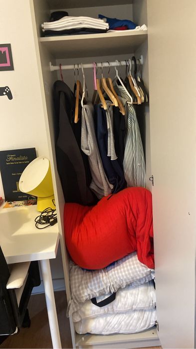 Conjunto quarto (cama, roupeiro e comoda)