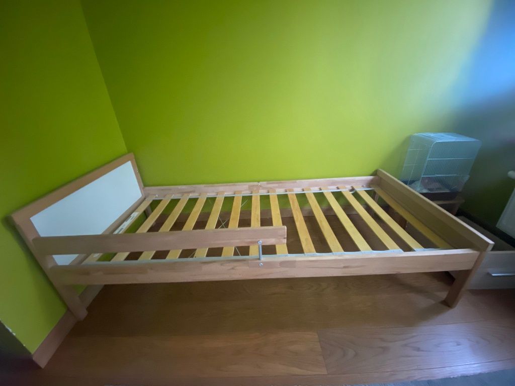 Łóżko dziecięce Luroy plus materac lateksowy  vyssa. IKEA