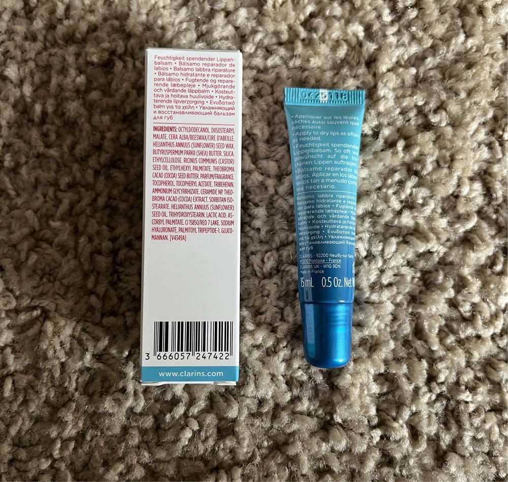 Clarins balsam do ust z peptydami 15ml