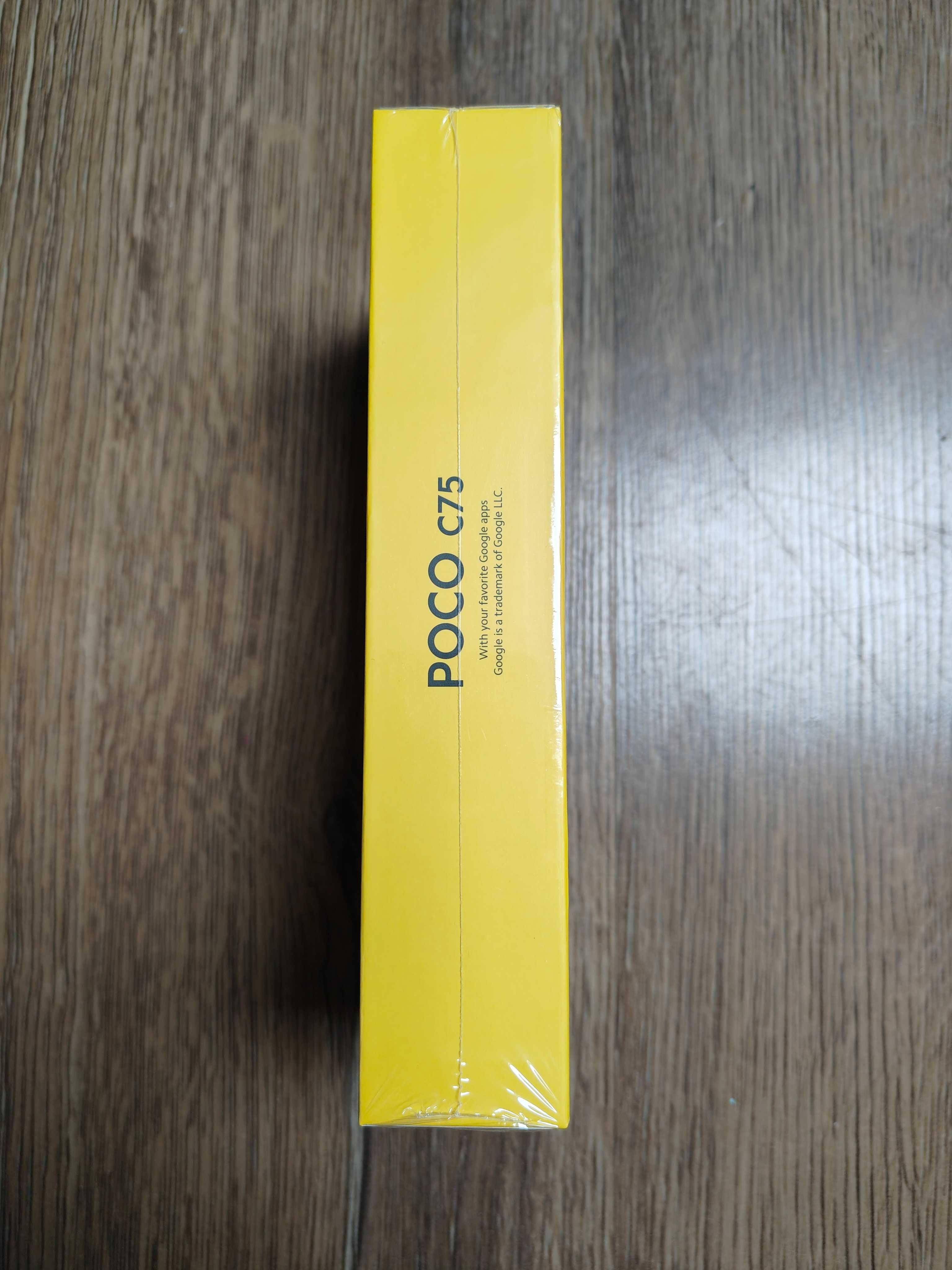 Smartphone 128 GB Ekran 120hz Xiaomi POCO C75 nowy zafoliowany