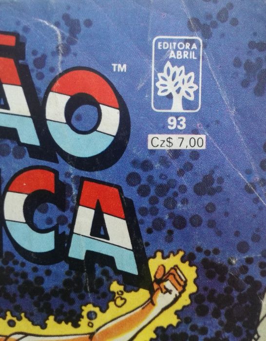 Revista Capitão América nº 93 1987