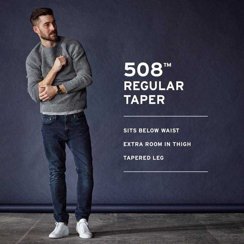 Levis 508 Dark Stonewashed   W31 L34