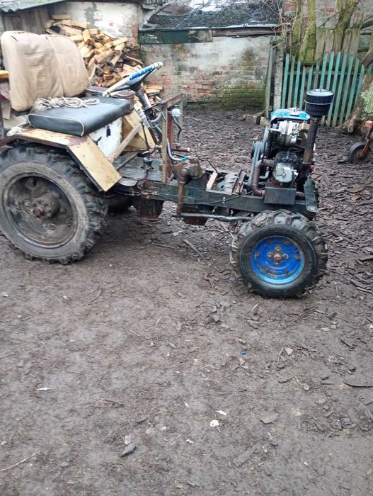 Продам саморобний міні трактор 12к.с.