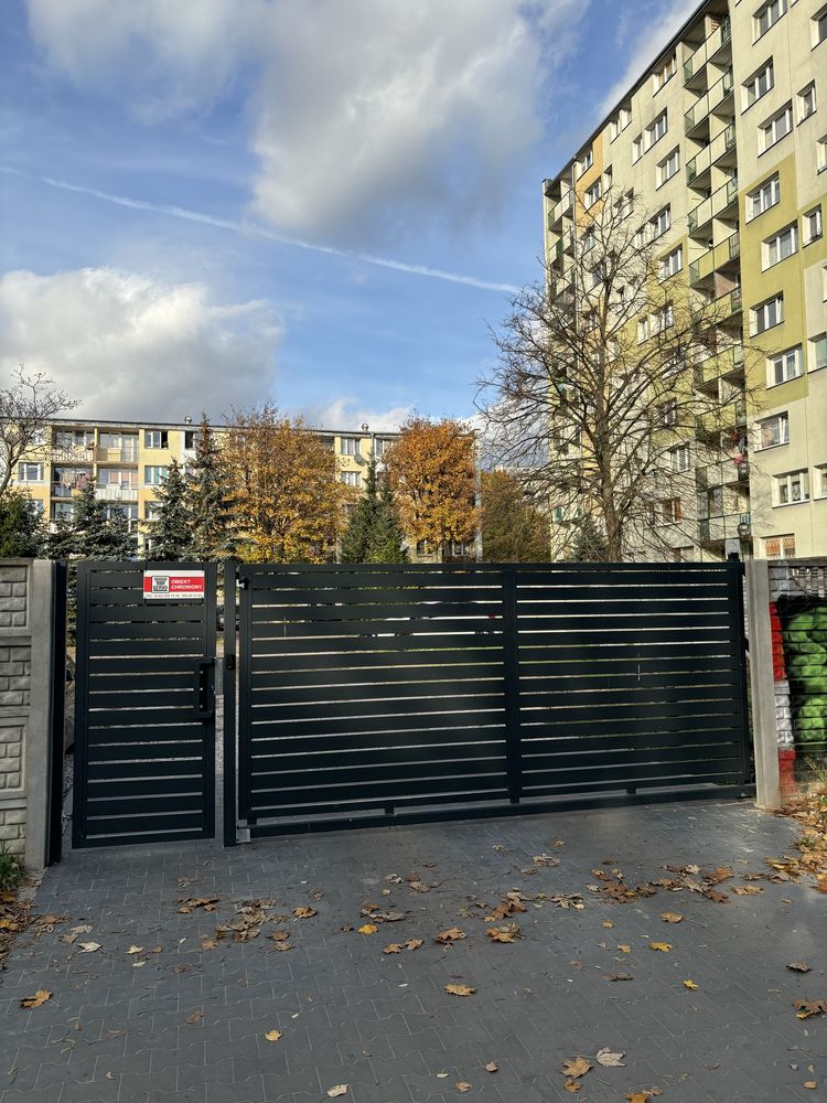 Bramy przesuwna/dwuskrzydłowe