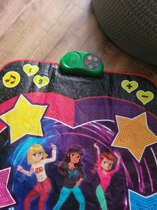 Świetna gra, muzyczna mata do tańczenia, grania, stan idealny