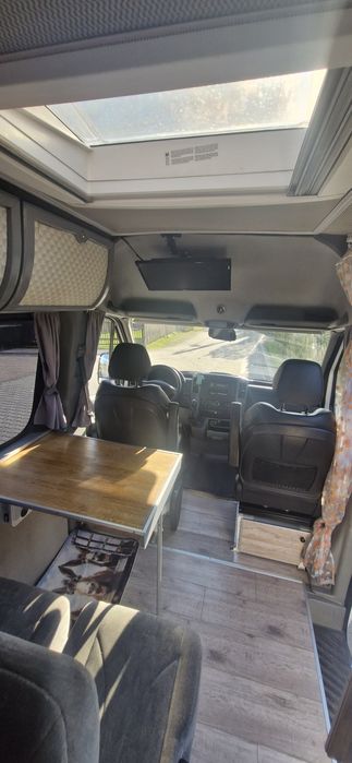 Mercedes w 906 2.2 cdi 160 Kamper Camper na motocykle qłada duży garaż