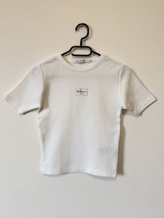 Bluzka, koszulka z krótkim rękawem Calvin Klein rozm. XS/S