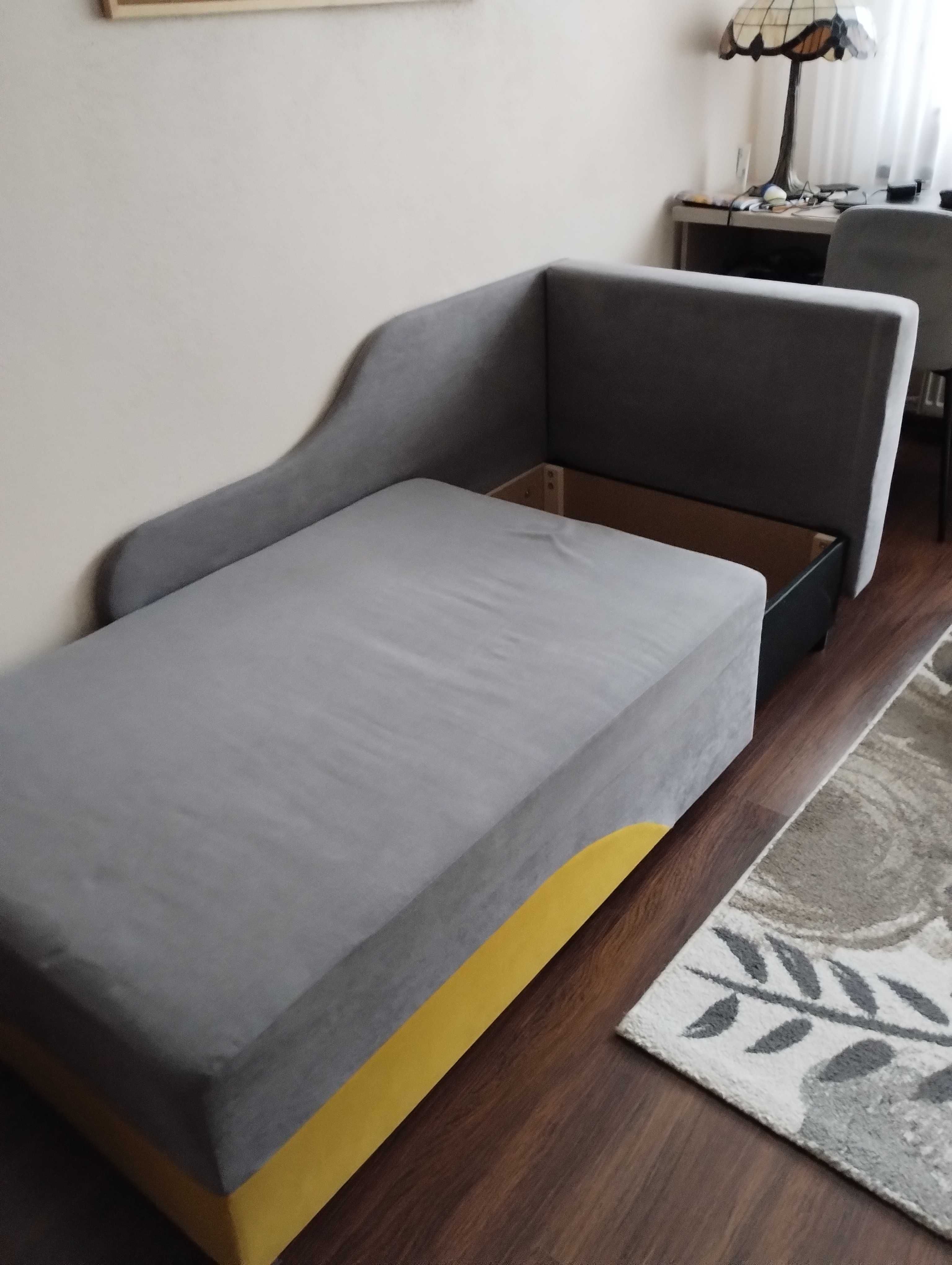 Sofa rozkładana z funkcją spania