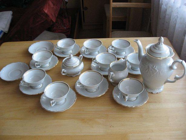 Sprzedam stary serwis porcelanowy: herbaciany - Wałbrzych