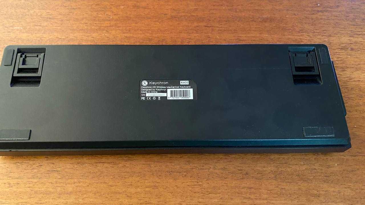 Keychron K6 68 Key Gateron Blue White LED USB/Bluetooth Black