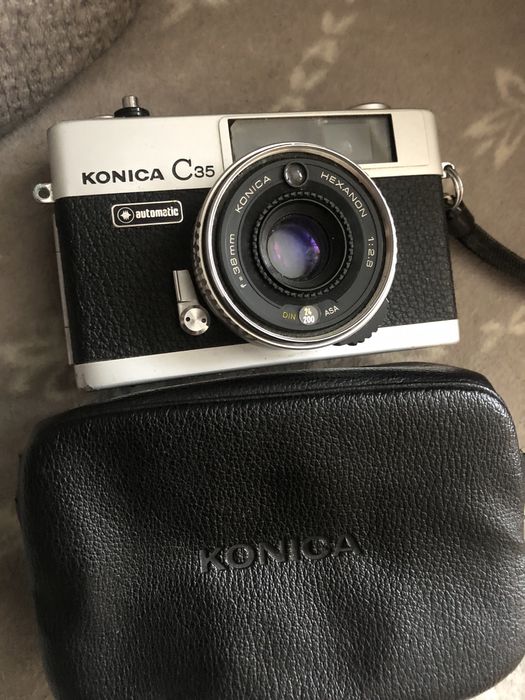 Aparat Konica c35 obiektyw hexanon 38mm