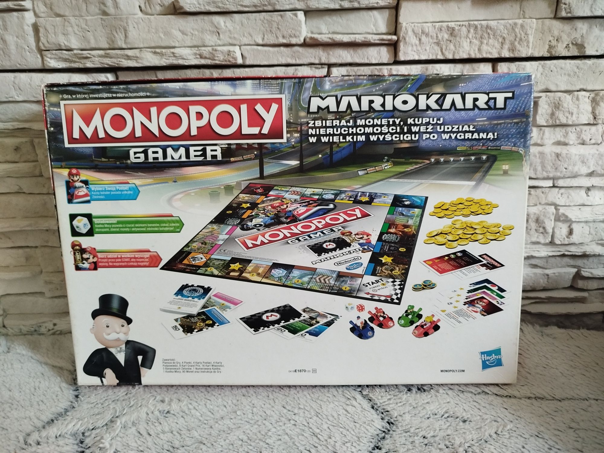 Gra planszowa Mariokart monopoly