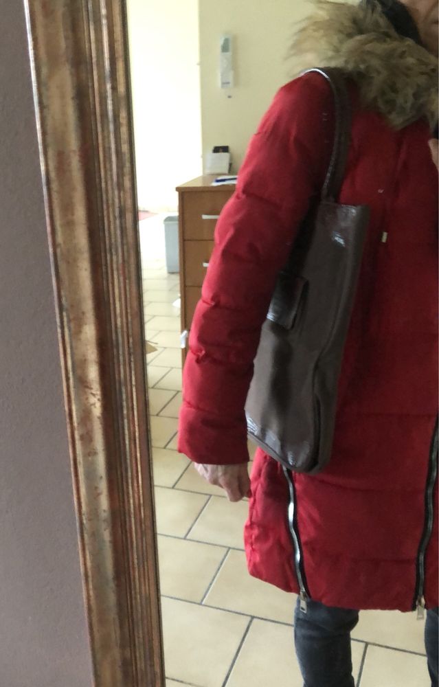 Torba brązowa skóra