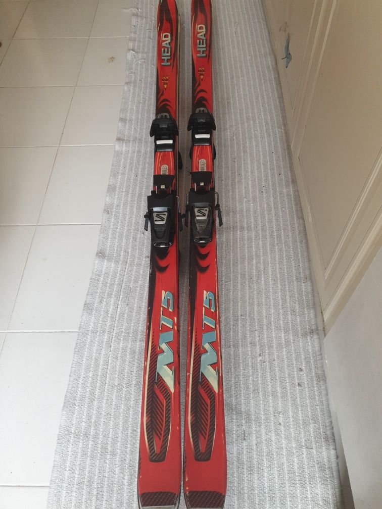 Skis Head Salomon 600 com 1.85