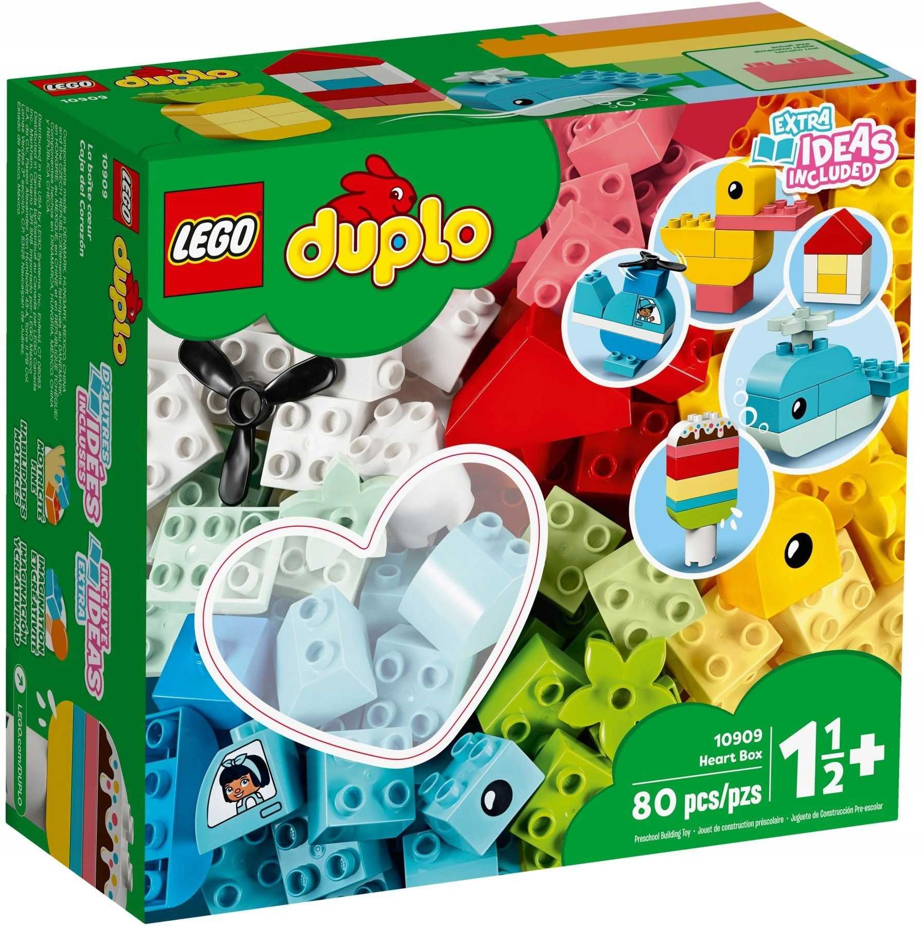 LEGO® DUPLO® Classic PUDEŁKO Z SERDUSZKIEM 10909 od 18 miesięcy