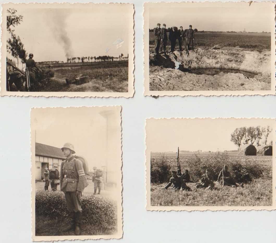 Cztery zdjęcia z września 1939 roku